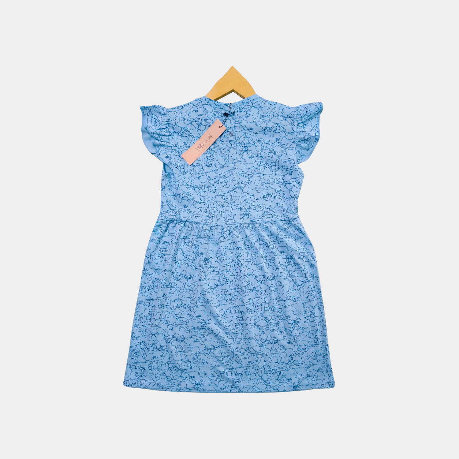 Blue Frock For Girls | 12M-6YRS